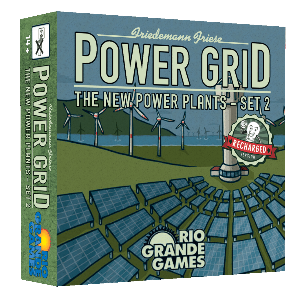 Power Grid: The New Power Plant Cards - Set 2 - WiredVillage Games - Wiredvillage Games